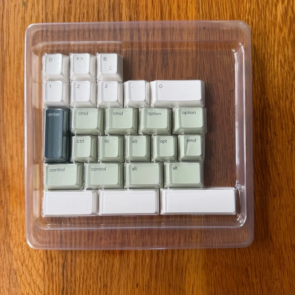 Osume Matcha Base Kit Keycaps - Hiragana (Japanese with US Script)